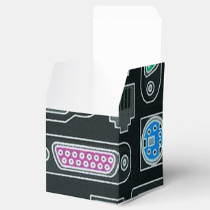 Ballotins Ballotin de cube en motif d'entrée de geek