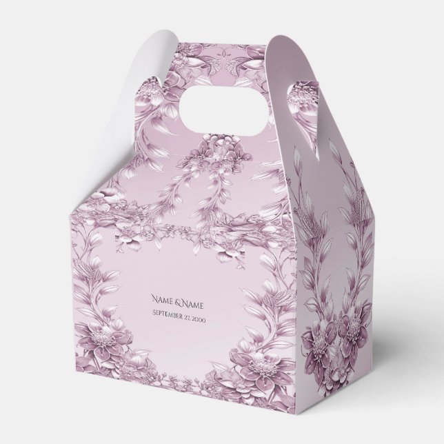 Ballotins Ballotin de feuillage rose (Verso)