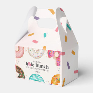 Ballotins Ballotin de la fête d'anniversaire de Donut arrosé