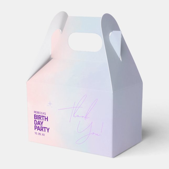 Ballotins Ballotin de la fête d'anniversaire de Gir | Élégan (Verso)