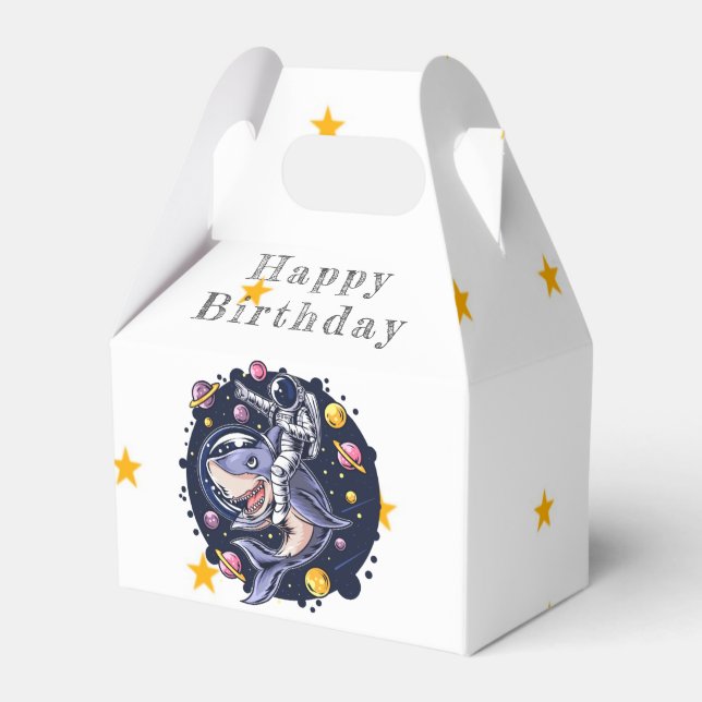 Ballotins Ballotin de la fête d'anniversaire de l'astronaute (Verso)