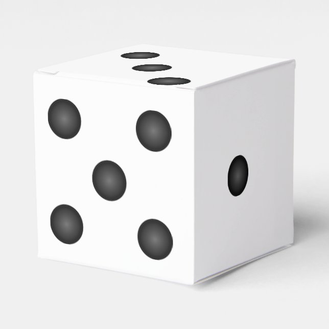 Ballotins Ballotin de la fête de mariage de Dice ou Die (Verso)