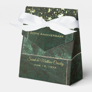 Ballotins Ballotin de l'anniversaire du Mariage Emerald Marb
