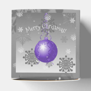 Ballotins Ballotin de l'ornement de Noël fantaisie violette