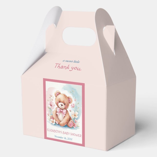 Ballotins Ballotin de l'ours de la forêt d'aquarelle (Recto)