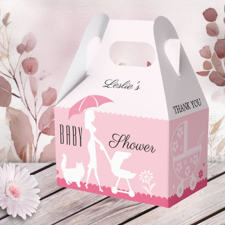 Ballotins Ballotin de Merci de Baby shower rose