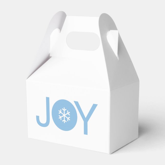 Ballotins Ballotin de Noël Blue Joy (Verso)