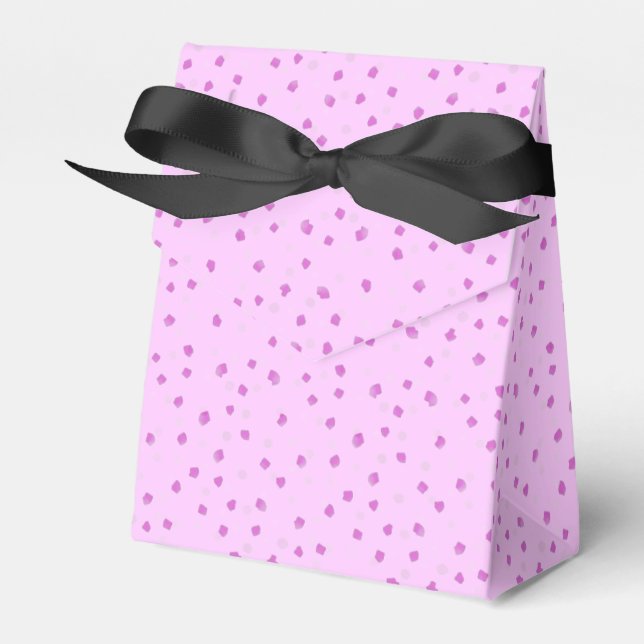 Ballotins Ballotin de point rose personnalisable (Verso)