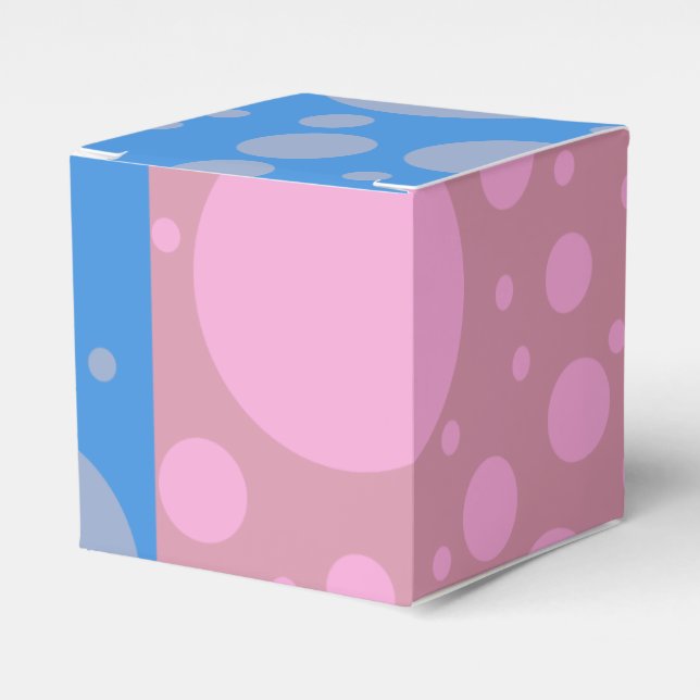 Ballotins Ballotin de points rose et bleu (Verso)