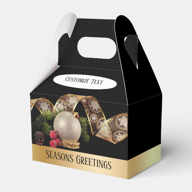 Ballotins Ballotin de ruban d'ornement, À feuillage persista (Verso)