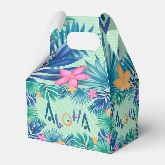 Ballotins Ballotin de salutation Aloha (Arrière)