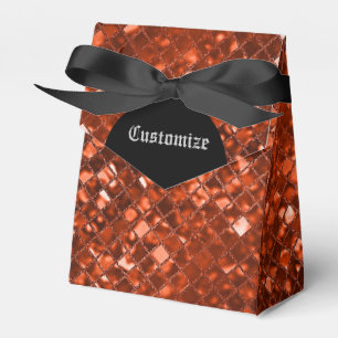 Ballotins Ballotin de tente Motif en mosaïque rouge étincela