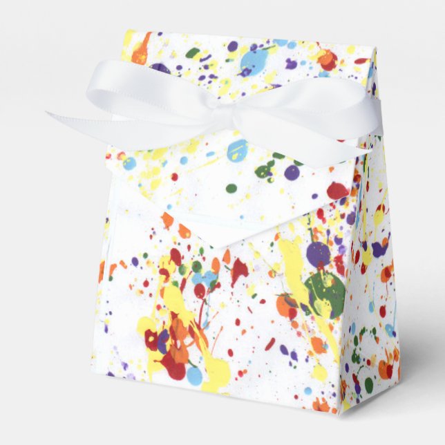 Ballotins ballotin de tente "Peinture/Art Party" (Verso)