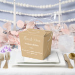 Ballotins Ballotin de traitement de fête<br><div class="desc">Cette boîte de faveur de partie est affichée dans une couleur de brindille. Customisez cet élément et modifiez l'exemple de texte sur le vôtre. Astuce : Ajoutez simplement vos bonnes friandises et ajoutez un ruban festif.</div>