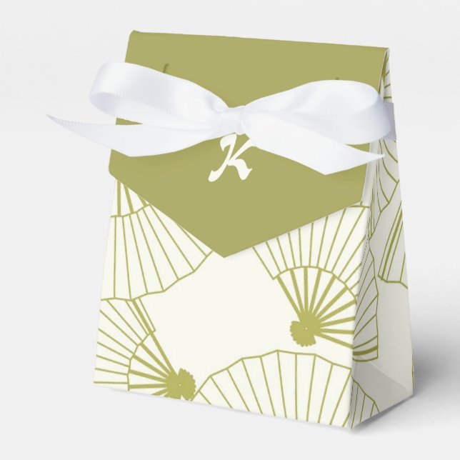 Ballotins Ballotin de ventilateur japonais plié (Verso)