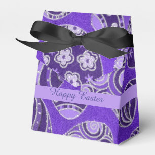 Ballotins Ballotin décoratif des oeufs de Pâques violets