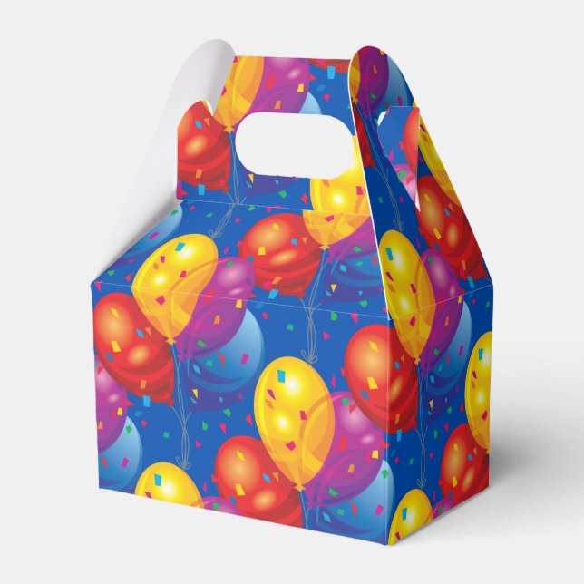 Ballotins Ballotin des ballons d'anniversaire (Verso)