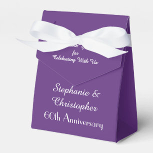 Ballotins Ballotin du 60e anniversaire Mariage, violet