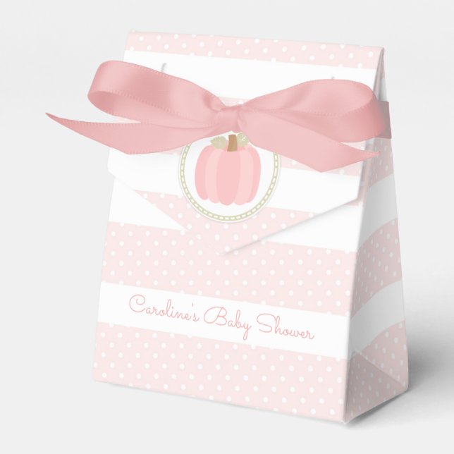 Ballotins Ballotin du Baby shower d'automne du petit Citroui (Verso)