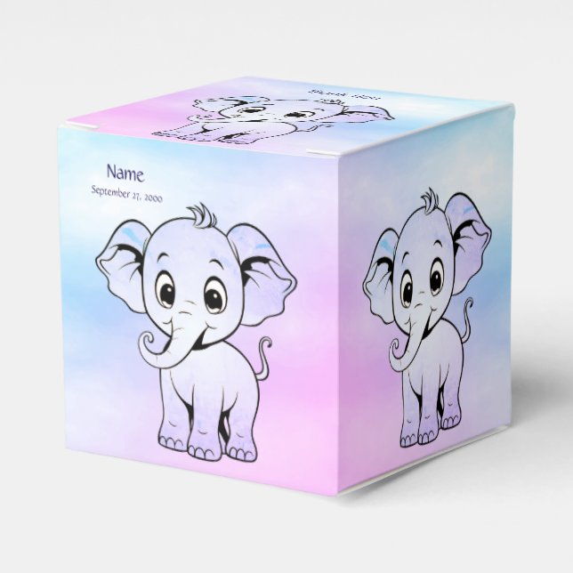 Ballotins Ballotin Eléphant mignon (Verso)