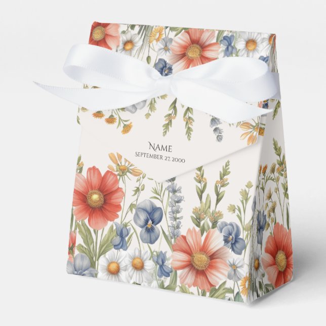 Ballotins Ballotin Fleur sauvage coloré (Verso)