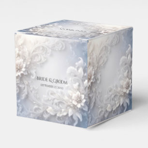 Ballotins Ballotin floral blanc