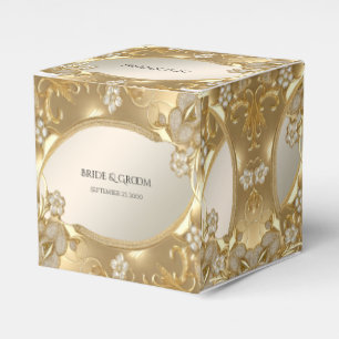 Ballotins Ballotin Floral Orné Or