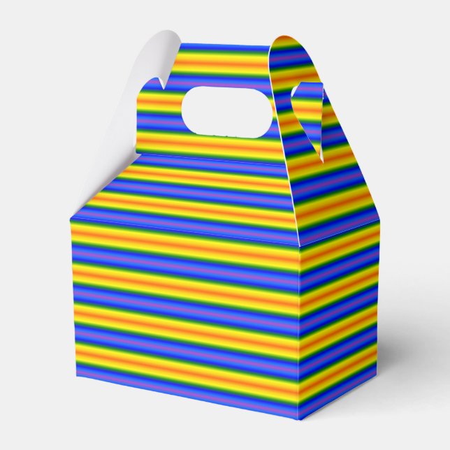 Ballotins Ballotin Gable bleu et jaune (Verso)