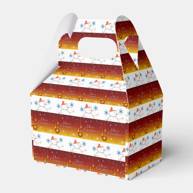 Ballotins Ballotin Gable Snowman (Verso)