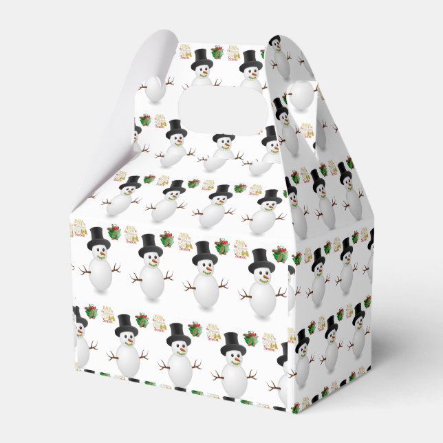 Ballotins Ballotin Gable Snowman (Verso)