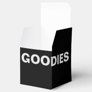 BALLOTINS BALLOTIN GRAPHIQUE DES GOODIES NOIRES ET BLANCS
