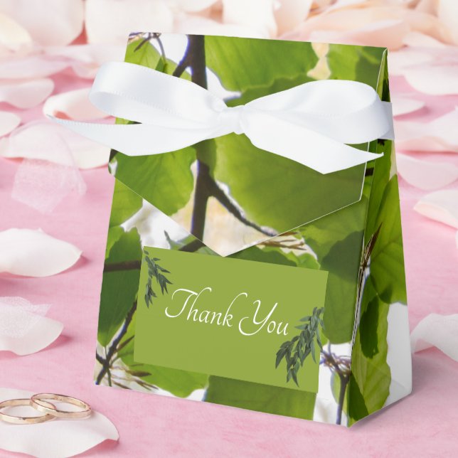 Ballotins Ballotin Mariage  Feuille vert (Mariage)