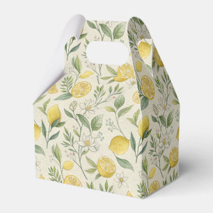 Ballotins Ballotin Motif citrons et fleurs