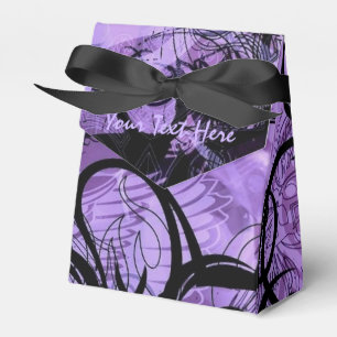 Ballotins Ballotin Motif personnalisé violet et noir