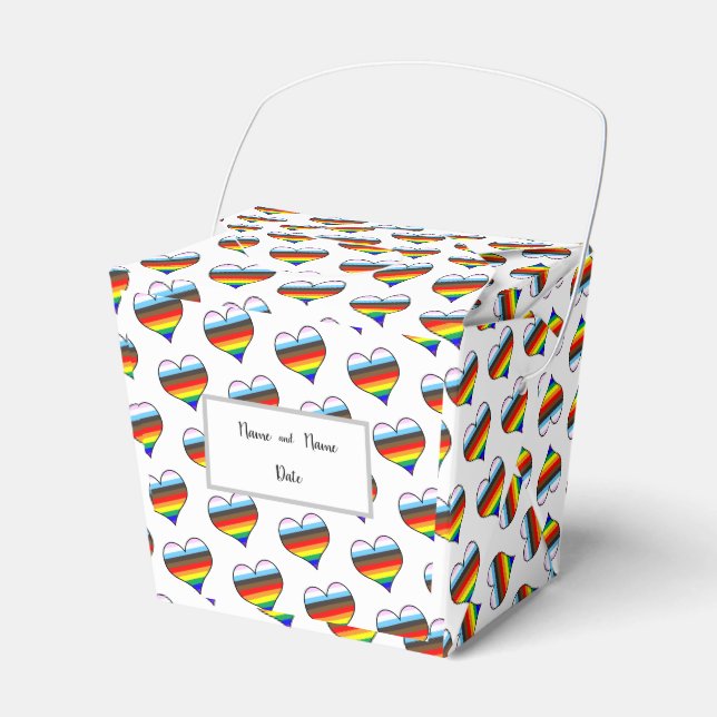 Ballotins Ballotin Motif Rainbow Heart (Verso)