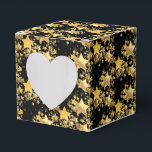 Ballotins Ballotin Party Favoriser Box-Gold Stars<br><div class="desc">Boite de faveur de fête dans un design d'impression festif d'étoiles d'or. Couleur Noir Personnaliser cet article ou acheter tel quel. Image stock</div>