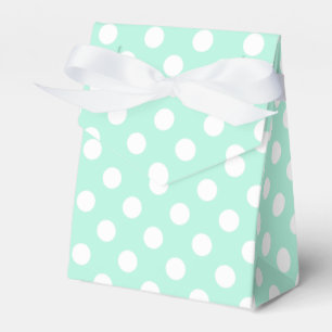 Ballotins Ballotin pois vert et blanc