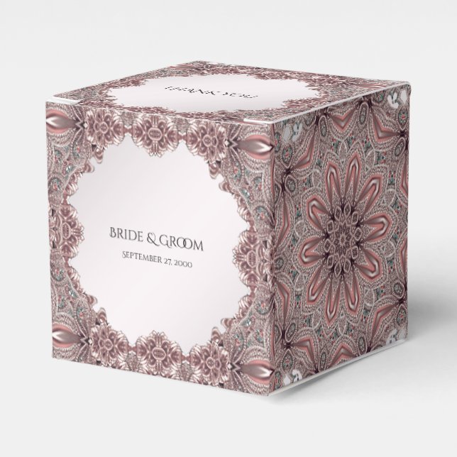 Ballotins Ballotin rose ornemental (Verso)