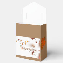 Ballotin Thanksgiving Design TENT Boxes