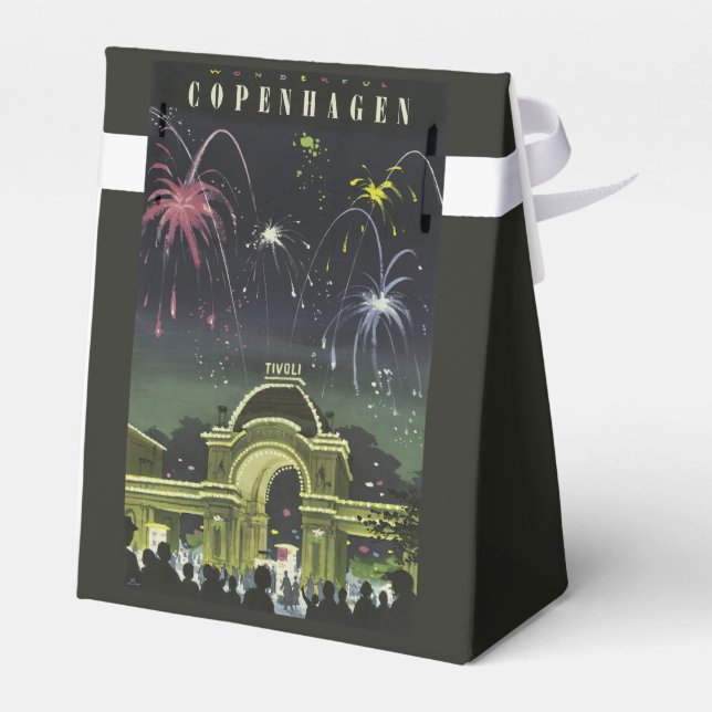 Ballotins Ballotin Vintage voyage de Copenhague (Arrière)