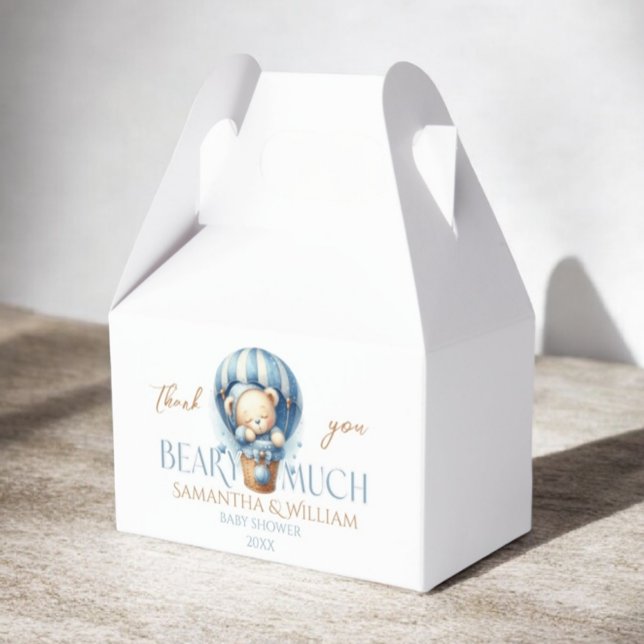 Ballotins Ballotte à air chaud bleu Teddy Bear (Créateur téléchargé)