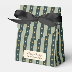 Ballotins Bande verte de Noël Noel Enveloppement de Noël