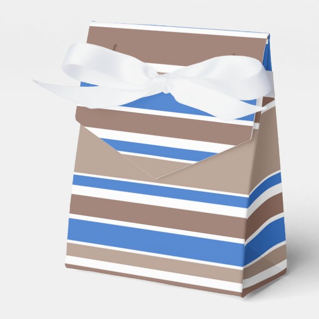 Ballotins Bandes Brown et bleues (Verso)