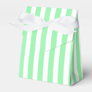Ballotins Bandes de bonbons vertes et blanches