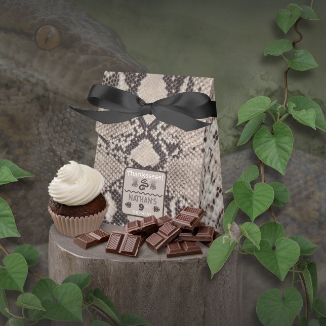 Ballotins Bannière d'anniversaire taupe serpent à motif anim (Créateur téléchargé)