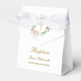 Ballotins Baptême Christening Rose Floral Garland