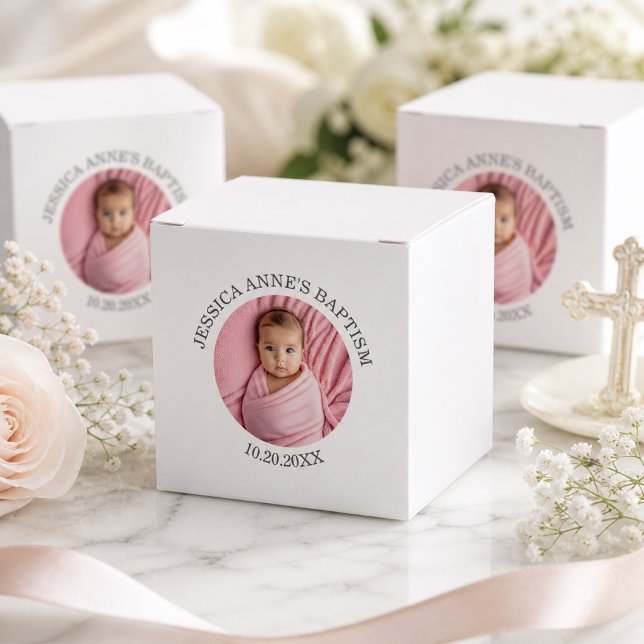 Ballotins Baptême de fille photo spéciale  (Créateur téléchargé)