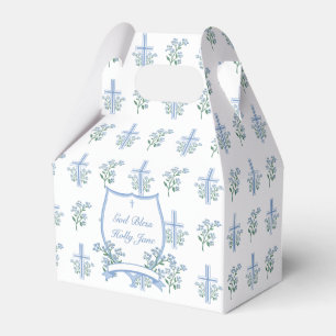 Ballotins Baptême Floral doux Premier Cimier Communion