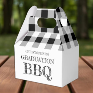 Ballotins Barbecue de fin d'études à carreaux