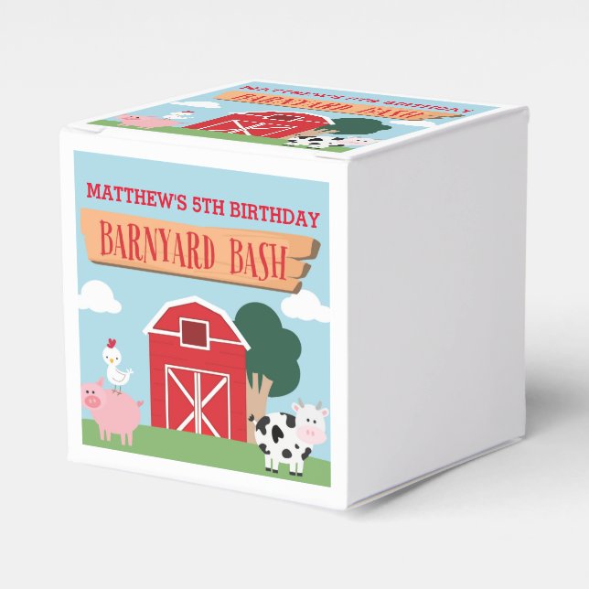 Ballotins Barnyard Birthday Bash/Party (Verso)
